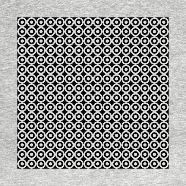 monochrome abstract geometric pattern by pauloneill-art